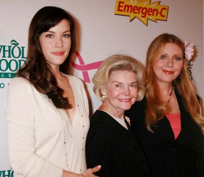 with grandmother Dorothea Johnson and mom Bebe Buell