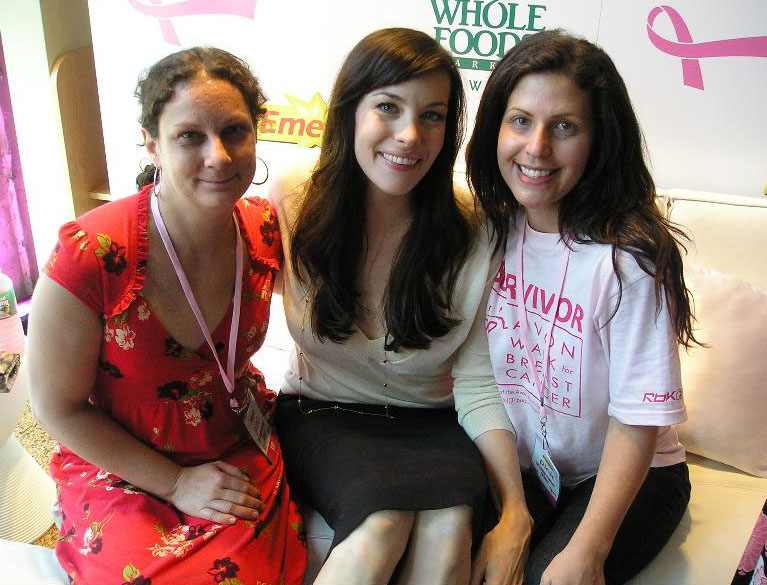 with breast cancer survivors