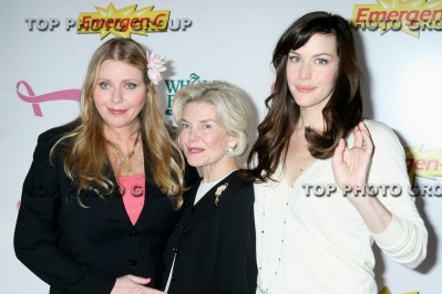 with grandmother Dorothea Johnson and mom Bebe Buell