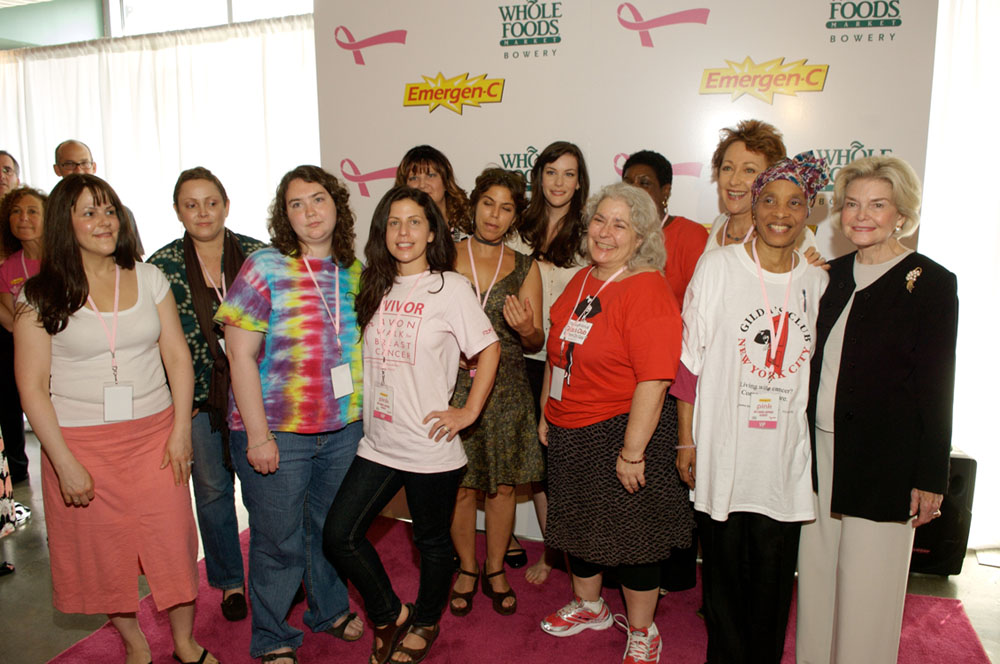 with breast cancer survivors