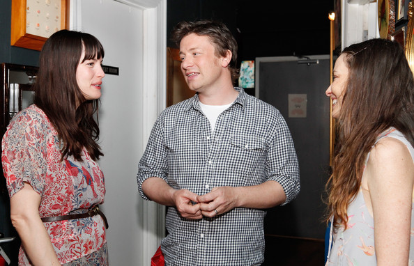 with Jamie Oliver and Topaz Page-Green