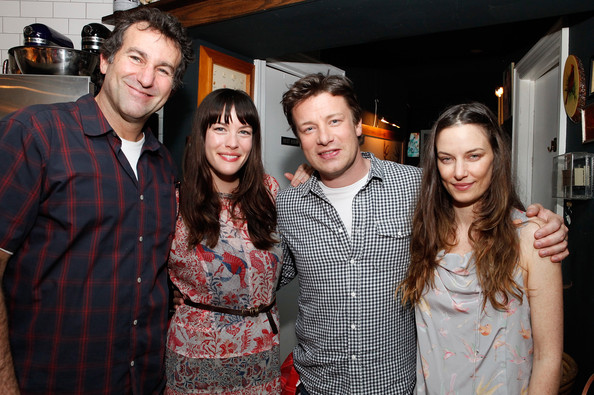 with Ken Friedman, Jamie Oliver and Topaz Page-Green