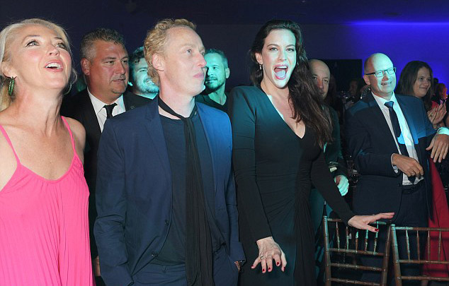 with Tamara Beckwith and James Brown