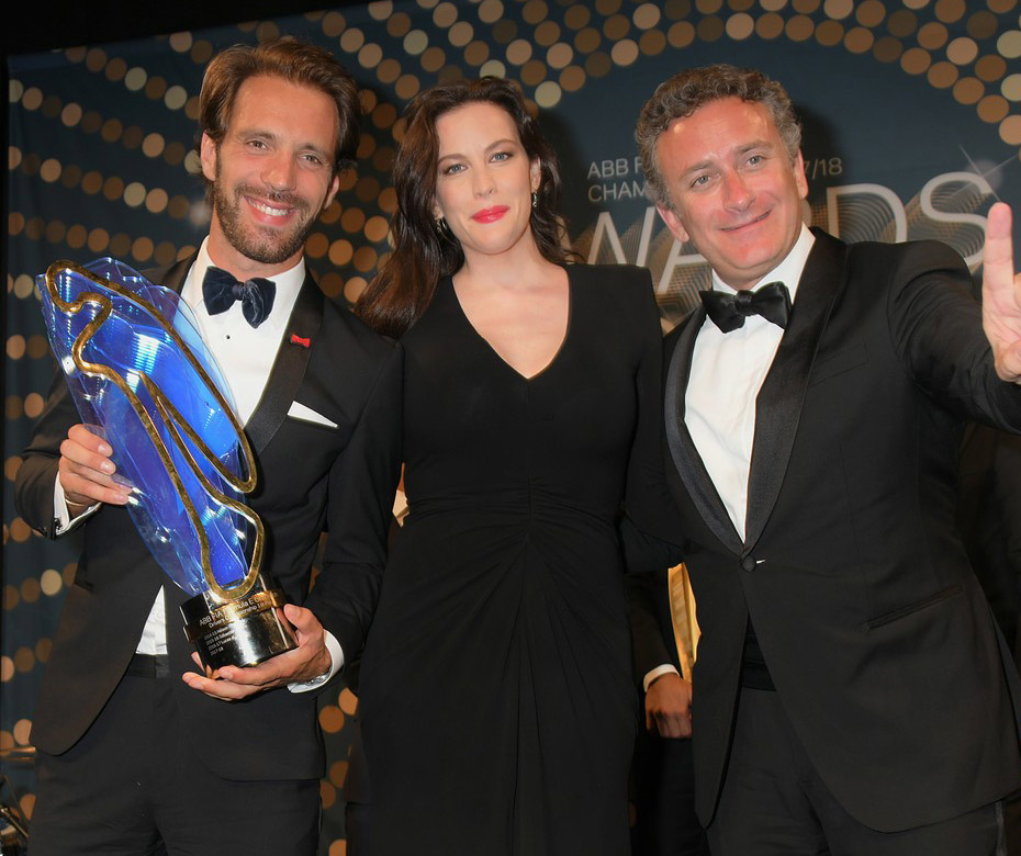 with Jean-Eric Vergne and Alejandro Agag, from Alejandro Agag's Instagram