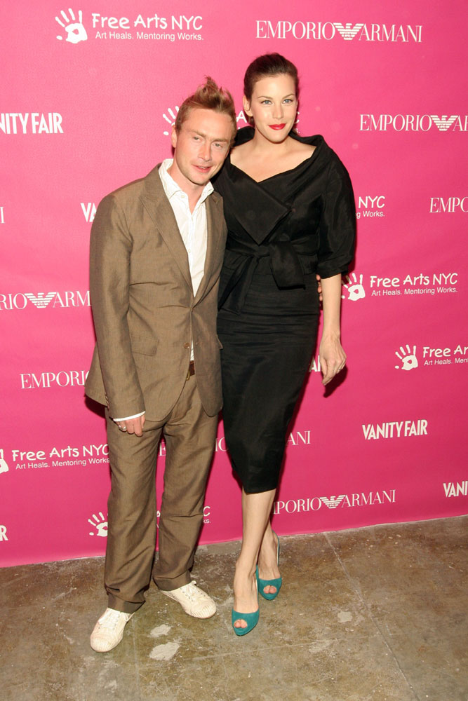with husband - Royston Langdon