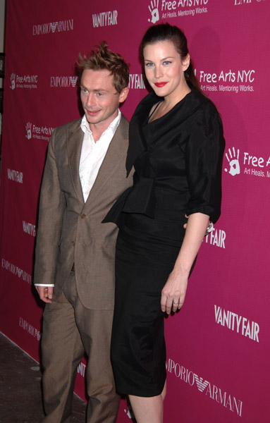 with husband - Royston Langdon