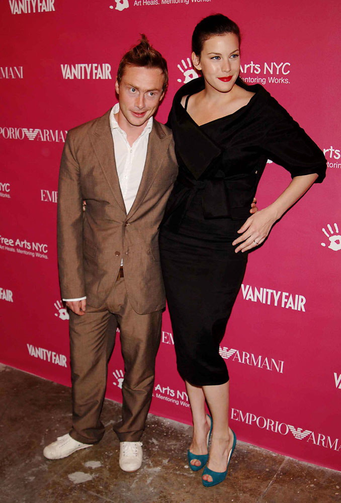 with husband - Royston Langdon