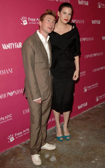 with husband - Royston Langdon
