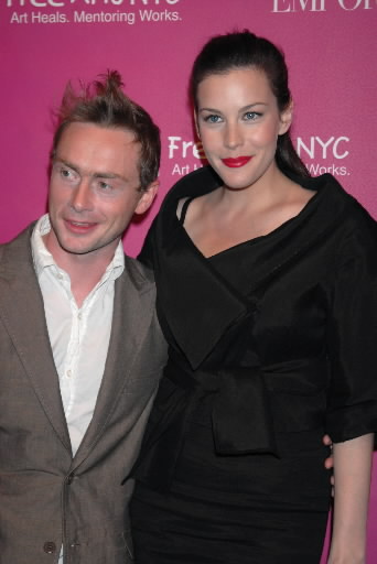 with husband - Royston Langdon