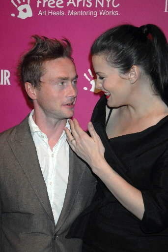 with husband - Royston Langdon