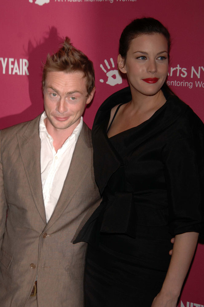 with husband - Royston Langdon
