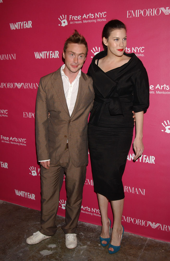 with husband - Royston Langdon