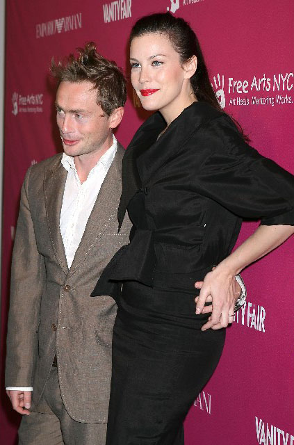 with husband - Royston Langdon