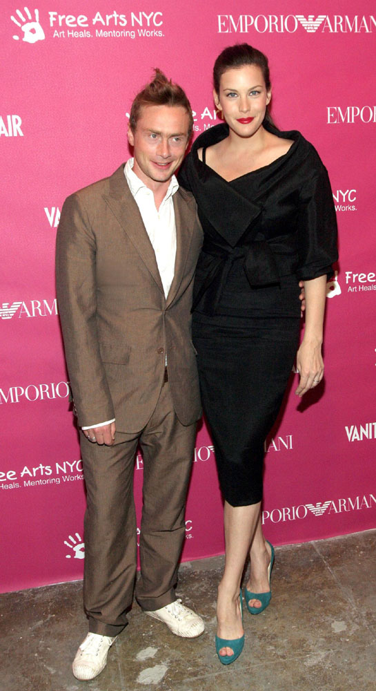 with husband - Royston Langdon