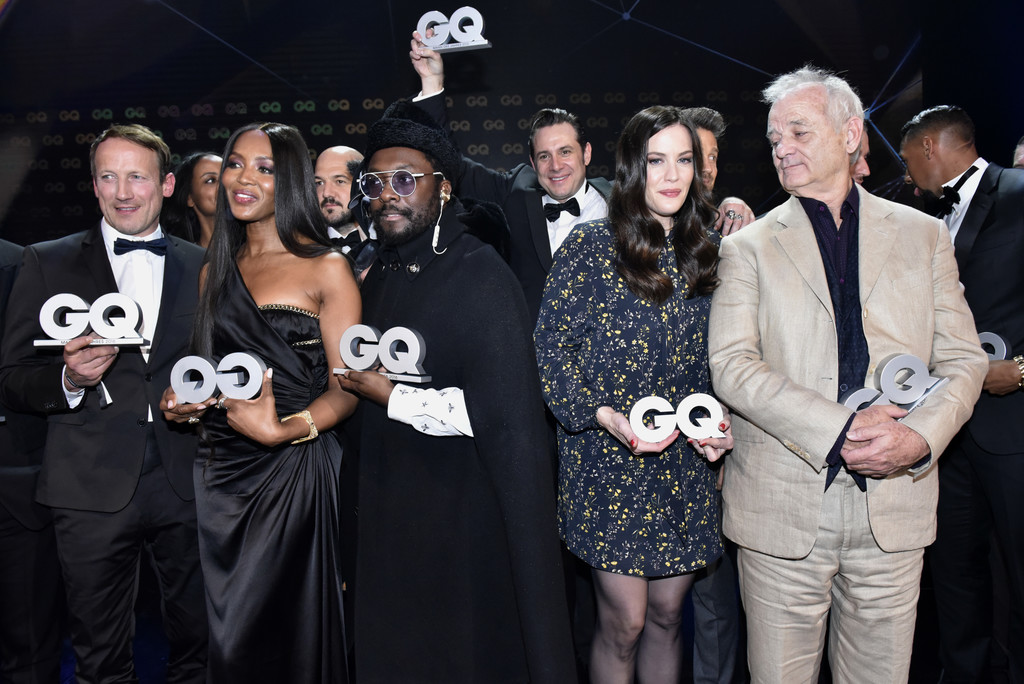with Wotan Wilke Moehring, Naomi Campbell, will.i.am and Bill Murray