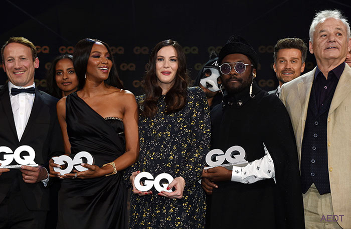 with Wotan Wilke Moehring, Naomi Campbell, will.i.am and Bill Murray