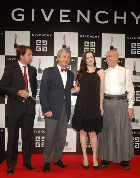with Nicolas Degennes and Givenchy Parfums CEO