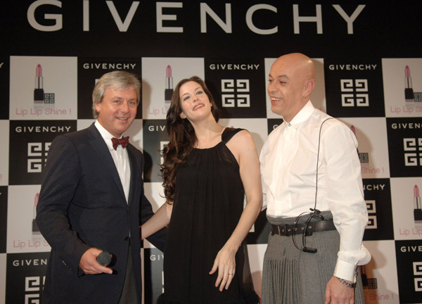 with Nicolas Degennes and Givenchy Parfums CEO