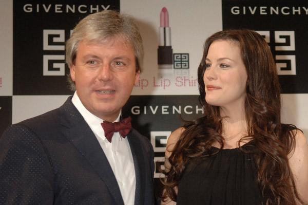 with Givenchy Parfums CEO