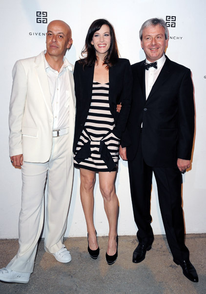 with Nicolas Degennes and Alain Lorenzo (CEO of Givenchy Parfums)