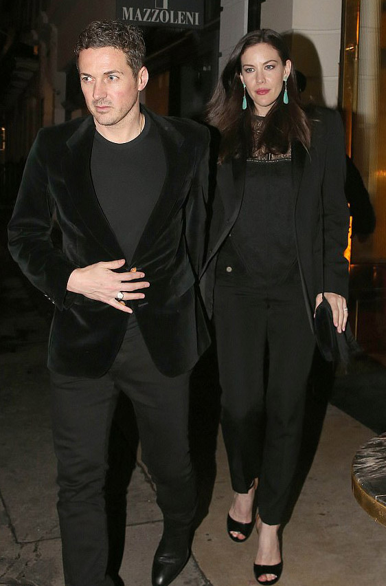 with fiance David Gardner