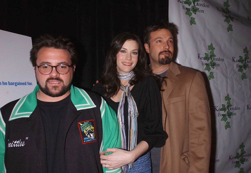 with Ben Affleck and director Kevin Smith