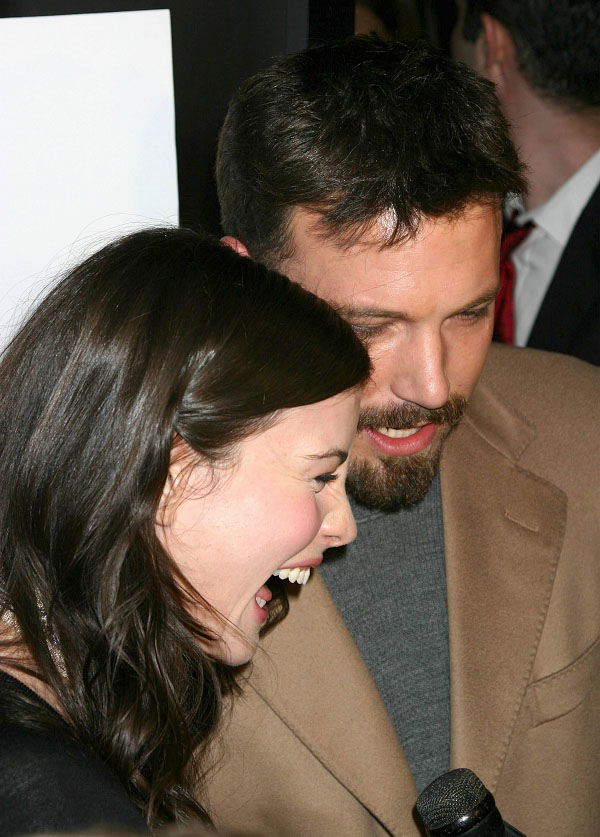 with Ben Affleck