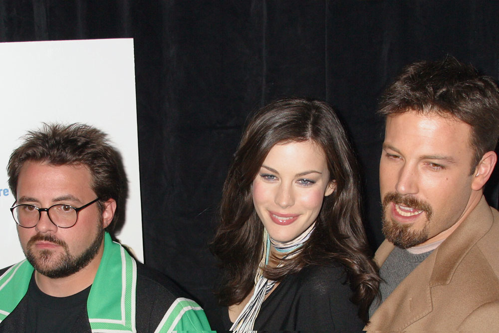 with Kevin Smith and Ben Affleck