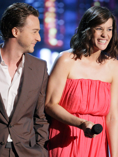 with Edward Norton