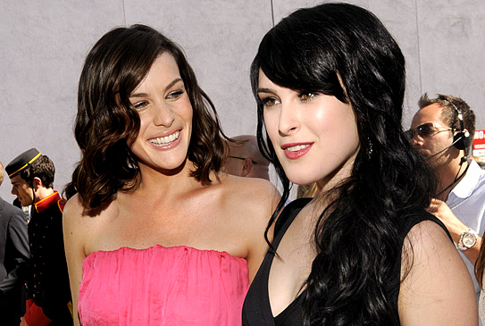 with Rumer Willis