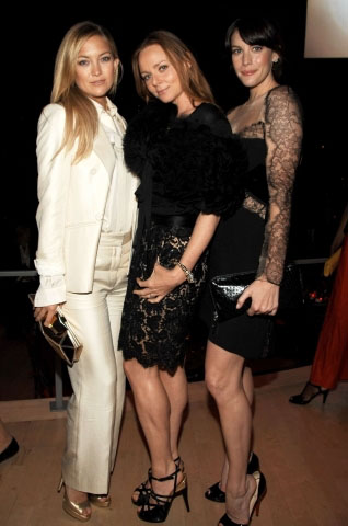with Kate Hudson and Stella McCartney