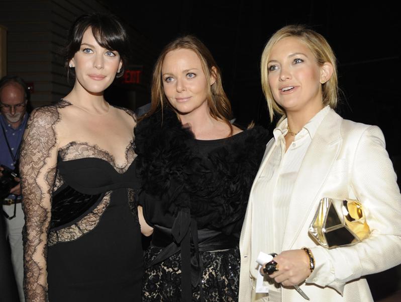 with Stella McCartney and Kate Hudson