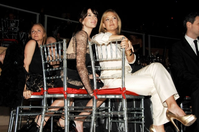 with Stella McCartney and Kate Hudson