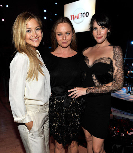 with Kate Hudson and Stella McCartney