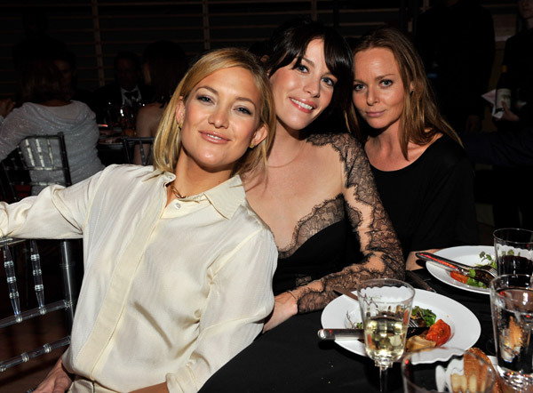 with Kate Hudson and Stella McCartney