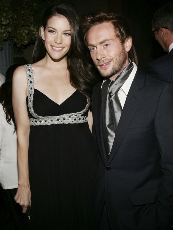 with husband - Royston Langdon