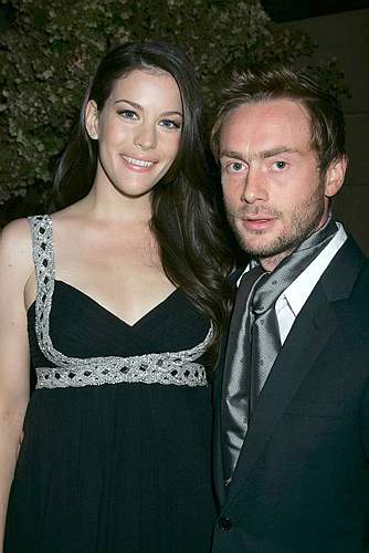 with husband - Royston Langdon