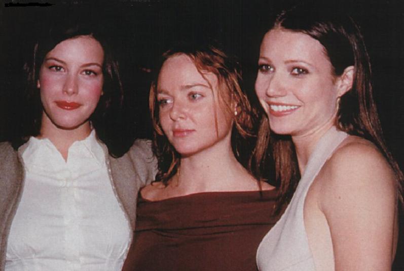 with Stella McCartney and Gwyneth Paltrow