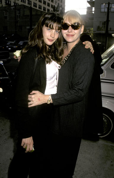 with mom - Bebe Buell