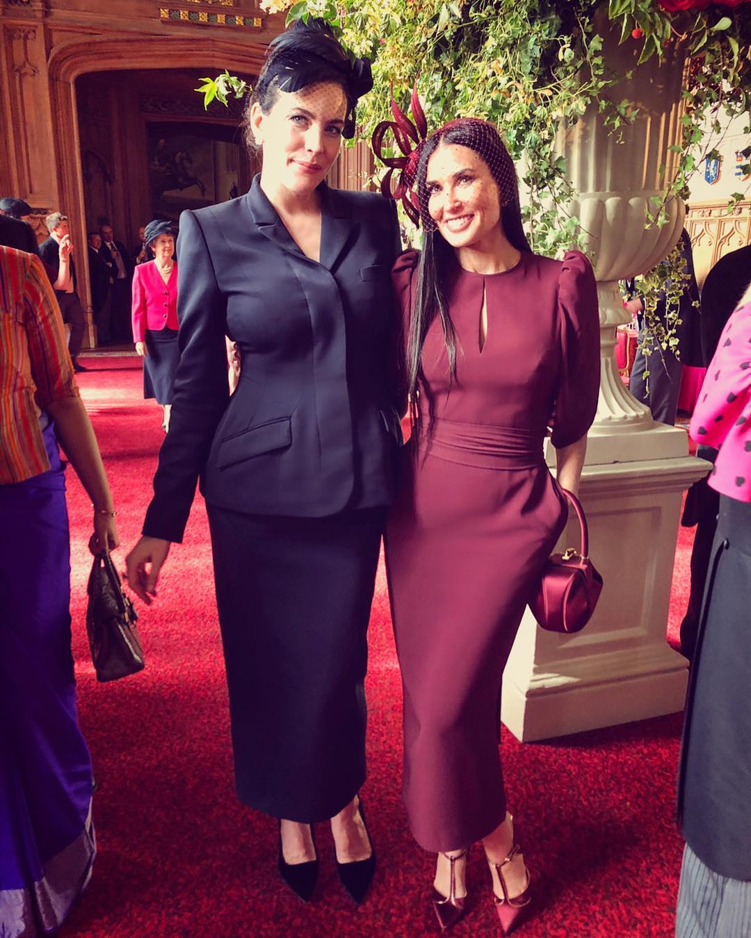 with Demi Moore, from Derek Blasberg's Instagram