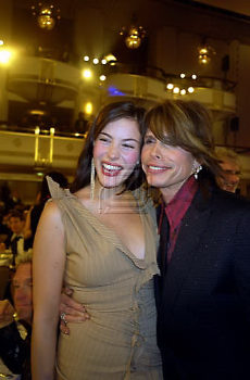 with dad - from 'Rock and Roll Hall of Fame Induction', March 2001