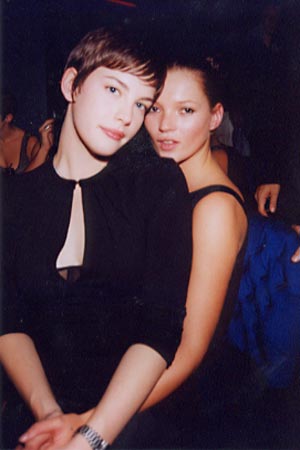 with Kate Moss