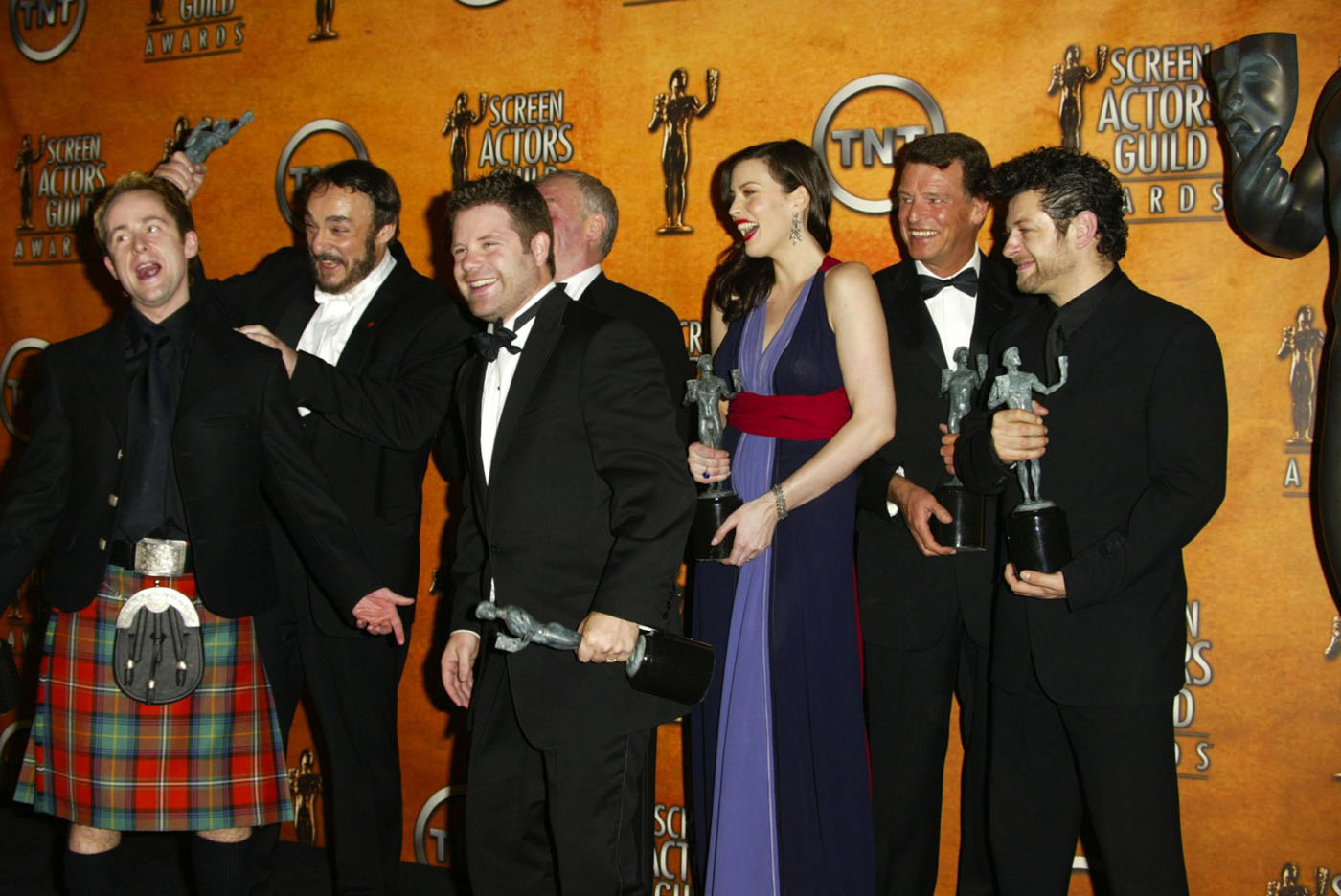 with LOTR Cast