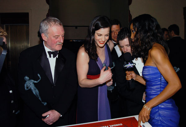 with Bernard Hill and Sean Astin