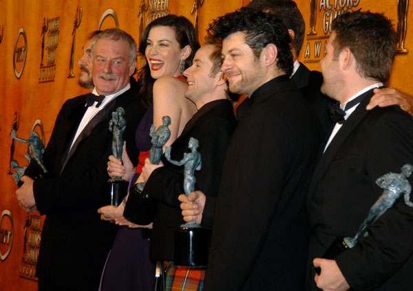 with LOTR cast