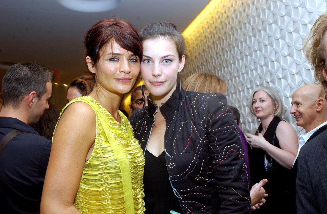 with Helena Christensen