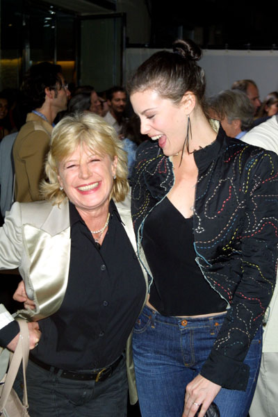 with Marianne Faithfull