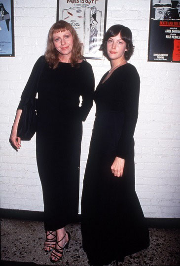 with mom - Bebe Buell