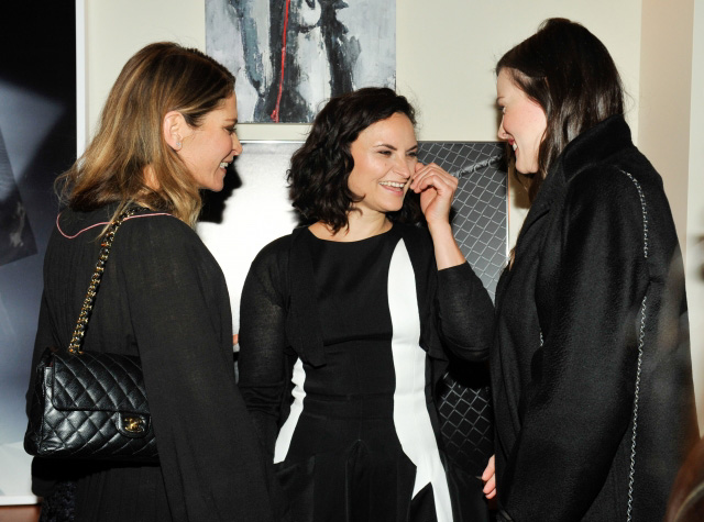 with Frankie Rayder and Rain Phoenix