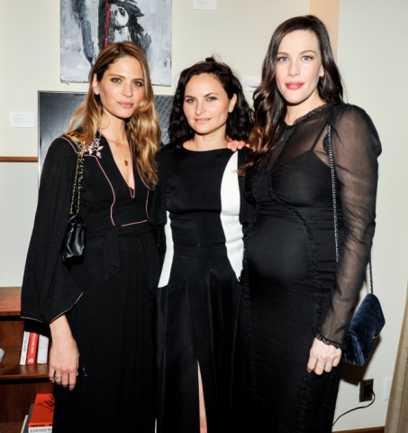 with Frankie Rayder and Rain Phoenix